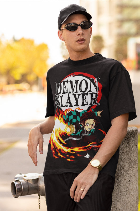 Demon Slayer Black Tee