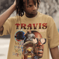 Men's Oversized T-shirt in Beige - Travis Scott Astroworld