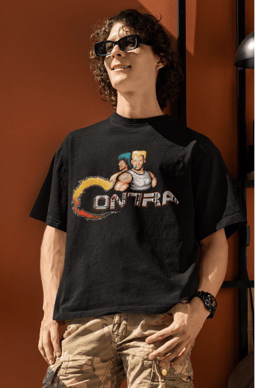 Contra Print Oversized T-shirt