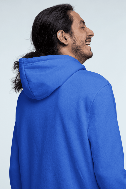 Men's Hoodie in Royal Blue color