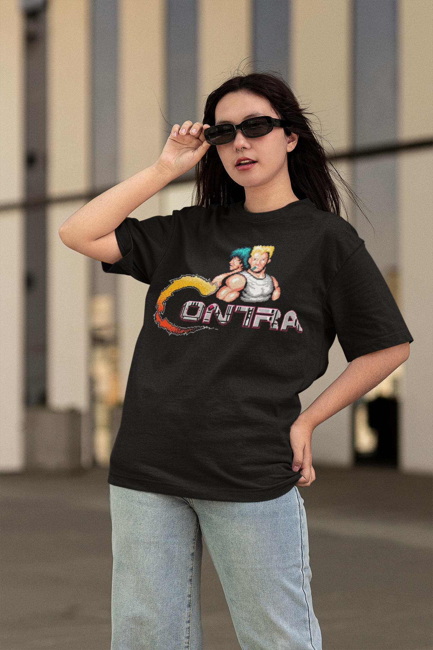 Contra t shirt sale